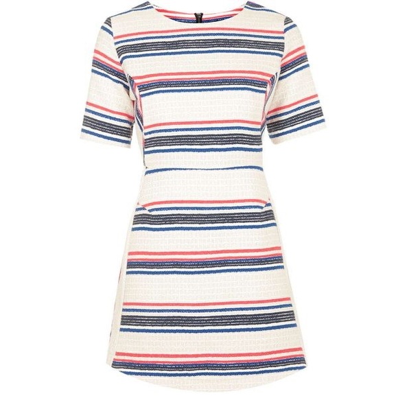 Topshop Striped Dress NWT - Picture 1 of 9